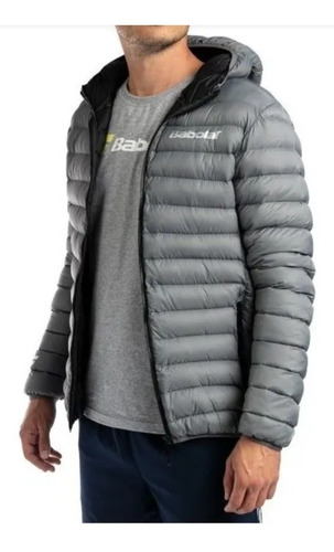 Imagen 2 de 6 de Campera Babolat Simil Pluma Liviana Abrigo Hombre
