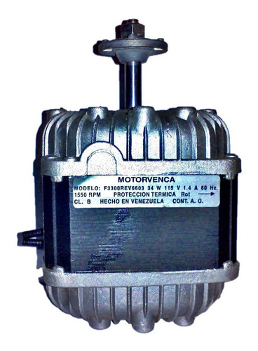 Motor Ventilador Motorvenca 34w 110v