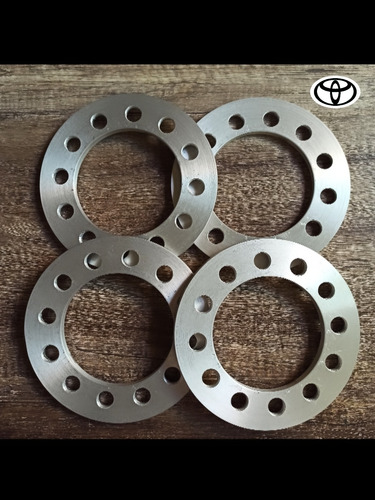 Separadores De Rueda Toyota 6 Huecos 9mm Espesor