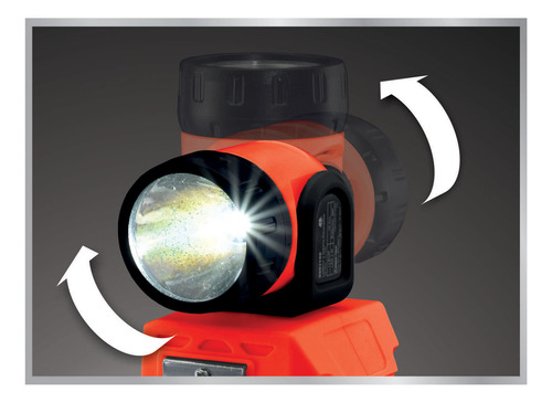 Imagen 4 de 10 de Linterna Led18 V Dowen Pagio 9993188 Sin La Bateria