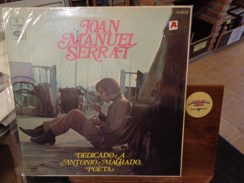 Joan Manuel Serrat Antonio Machado Vinilo W Tapa Doble