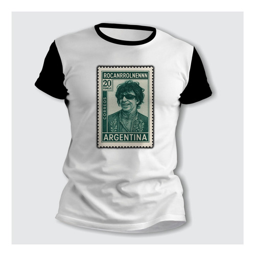 Remeras De Borges En Estampilla Adultos Estampadas - 7814