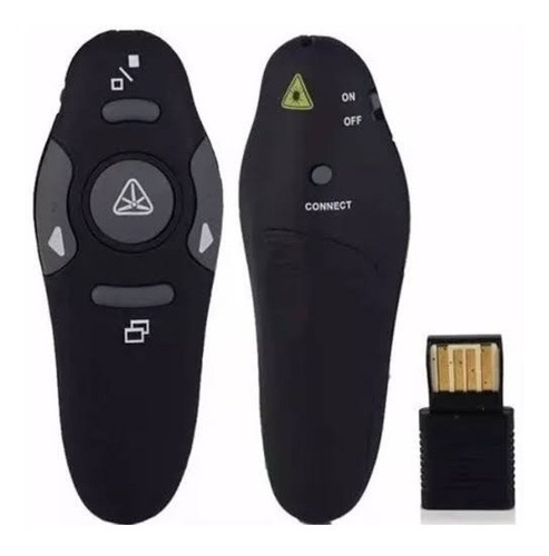 Apresentador Slide Sem Fio Caneta Laser Controle Power Point