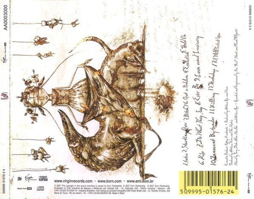 Imagem 3 de 3 de Cd (m) Korn Untitled Ed Br 2007 Raro Lacrado