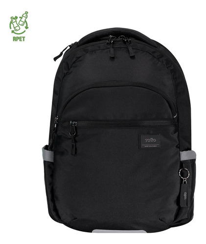 Morral Unisex Indo Negro Porta Pc/tablet