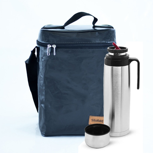 Imagen 8 de 10 de Bolso Matero Equipo Para Mate Porta Termo Mochila Cierre