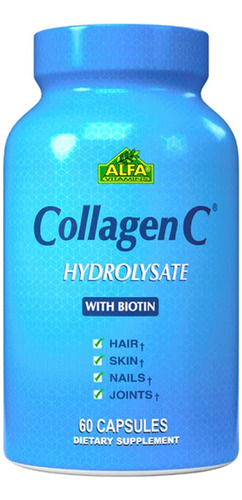 Colageno Hidrolizado 60 Capsulas Alfa Vitamins