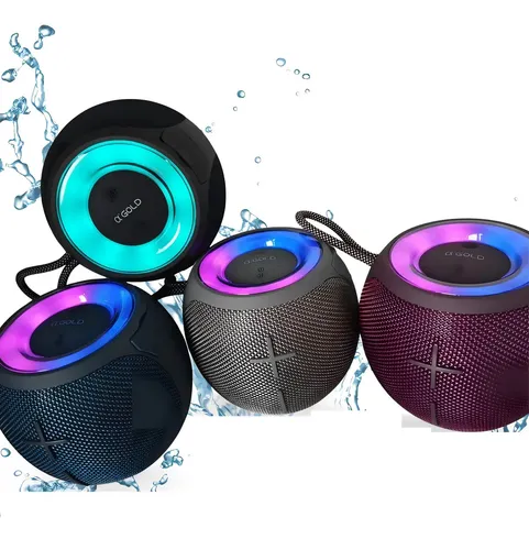 Caixa De Som 15w Agold Sm-21 Bluetooth Cor Preto | MercadoLivre