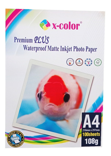 Papel Fotográfico Inkjet Mate A4 105 Grs X 700 Hojas