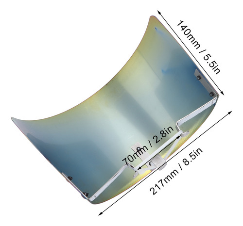 Filtro Heat Shield Tapa De Admisión Colorful Shielding T304