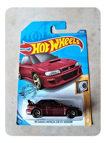 Hot Wheels '98 Subaru Impreza 22 B Sti Version - Hw Turbo 