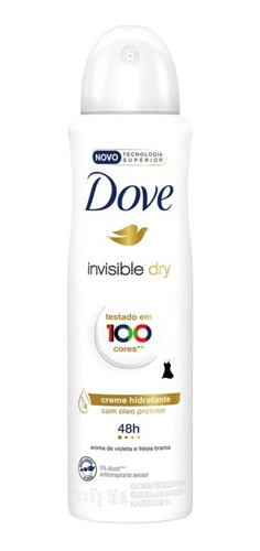 Desodorante Dove Antitranspirante Spray Invisible Dry 150 Ml