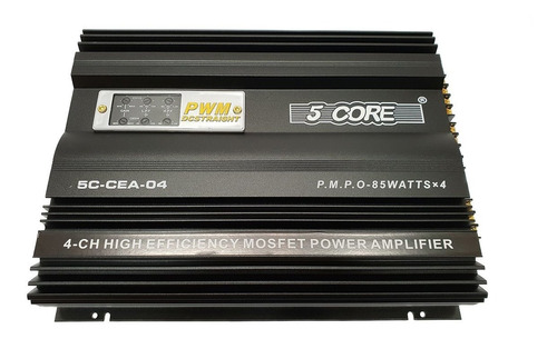 Amplificador Planta 5 Core 5c-cea- 04 85w X 4 Canales Rms