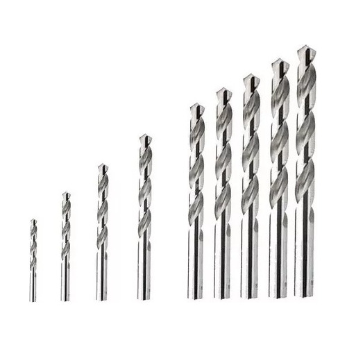 Juego Set 9 Mechas Acero Rapido 2mm - 10mm Ezeta (armado)