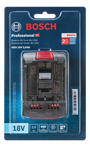 Batería Gba 18v 2,0 Ah Blister 2 608 000 726