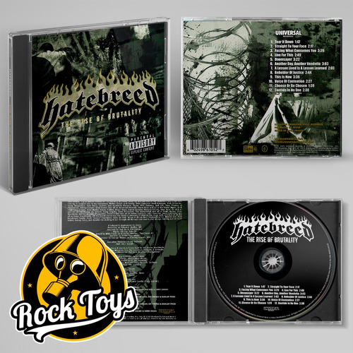 Hatebreed - The Rise Of Brutality 2003 Cd Vers. Usa (Reacondicionado)