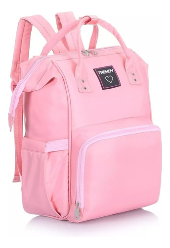 Mochila Maternal Bolso Bebe Cambiador Porta Mamadera Liviana