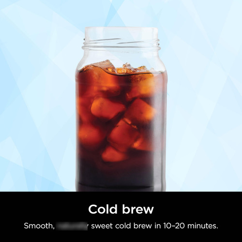 Cafetera Xl Caliente Y Helada Con Infusión Rápida 12 Tazas