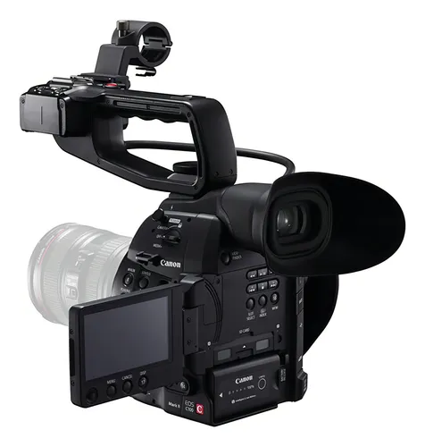 Câmera De Cinema Canon Eos C100 Mark Ii Cor Preto