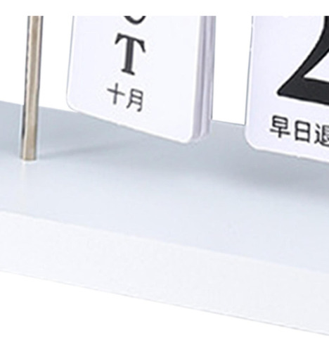 Calendario De Escritorio Con Portalápices Calendario Plata