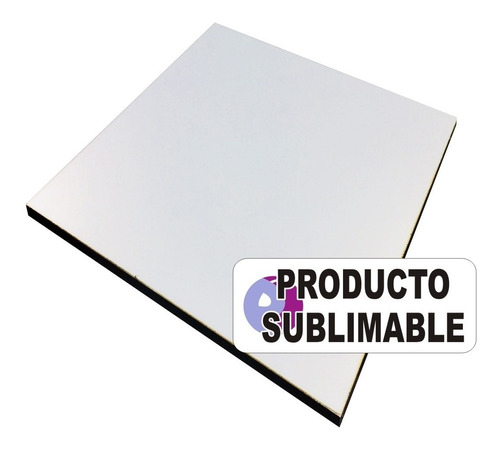 Placa Madera Sublimable Chromaluxe Hd 6mm 30x40cm 