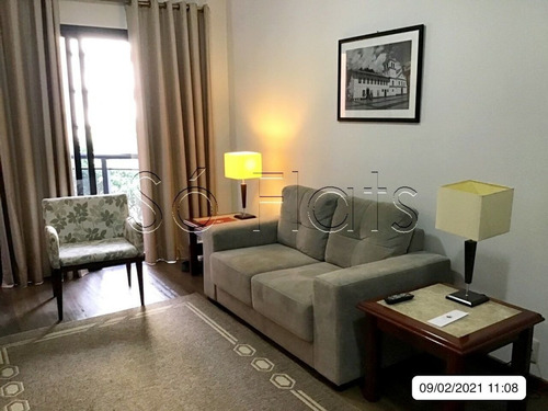 Imagem 3 de 15 de Flat Com 1x Dormitório 48m² Na Rua Do Shopping Center 3. Ao Lado Da Av. Paulista. Venha Conferir. - Sf35247