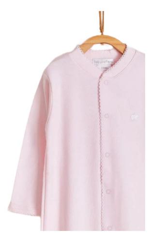 Pijama Enterizo  Logo  - Rosa Babycottons