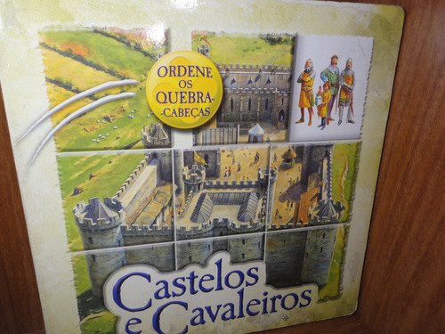 Livro - Castelos E Cavaleiros - Livro Usado Quebra Cabeça