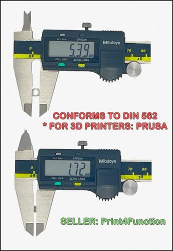 Tuercas M3ns Para Impresoras 3d Prusa & Zaribo - Acero Inoxi