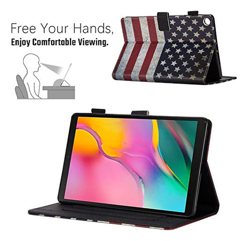 Funda Para Galaxy Tab A 10.1 2019 Model Sm-t510/sm-t515 Us F