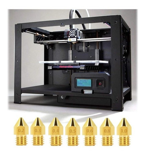 Boquilla Nozzle Mk8 0.8mm Hotend 3d Impresora 3d Cmprodemaq