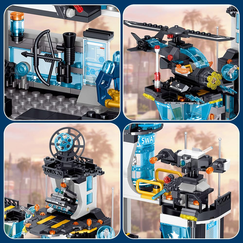 Juego De Construcción Mindbox Estación De Policía 1430 Pieza 0 Versión Del Personaje