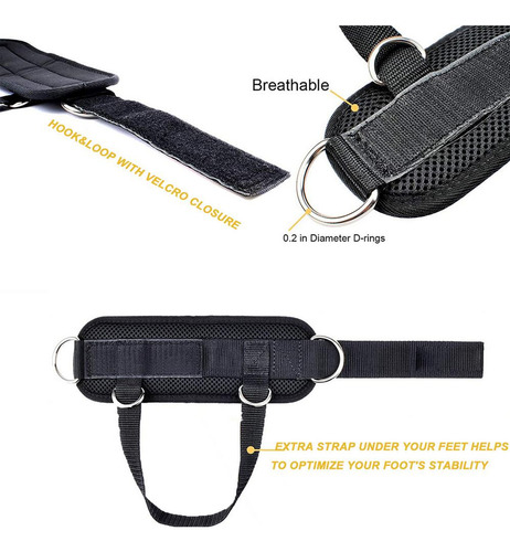 ..par Grilletes Para Tobillo Con Talonera Gym Abductor Glute