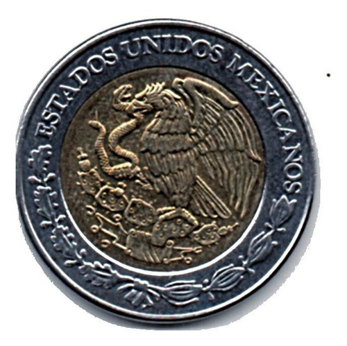 Imagen 2 de 6 de Moneda Cinco Conmemorativa Ignacio Lopez Rayon 2008 Int