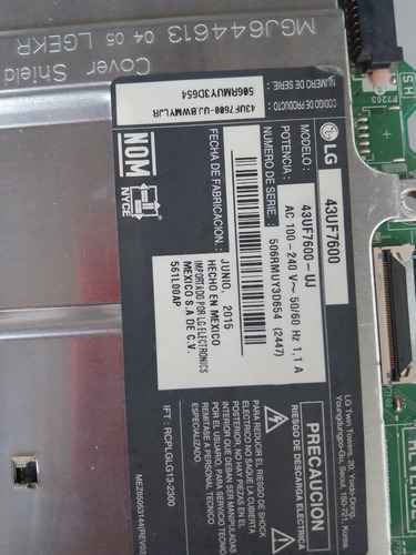 43uf7600 Eax 66208202 (Usado)