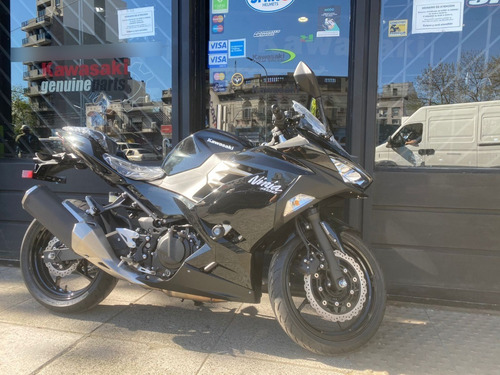 Imagen 4 de 16 de Kawasaki Ninja 400 Okm Abs 2021 Negro Entrega Inm. Cordasco