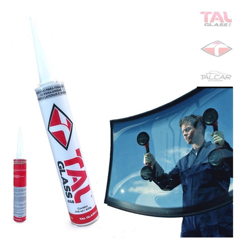 Cola Para Parabrisas E Vidros Automotivos Tal Glass 658