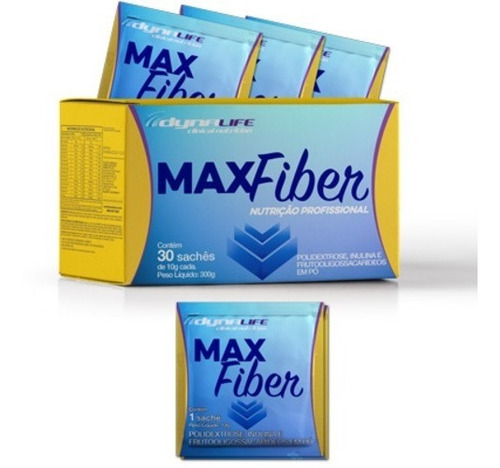 Max Fiber Sache 10g - Caixa Com 30 Saches - Dynamic Lab