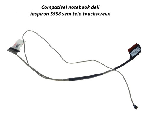 Cabo Flat Compatível Notebook Dell Inspiron 5558 Dc020025k00