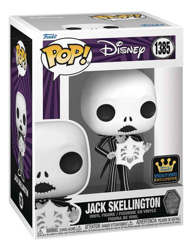 Funko Pop! Tnbc Mundo De Jack - Jack Con Copo De Nieve #1385