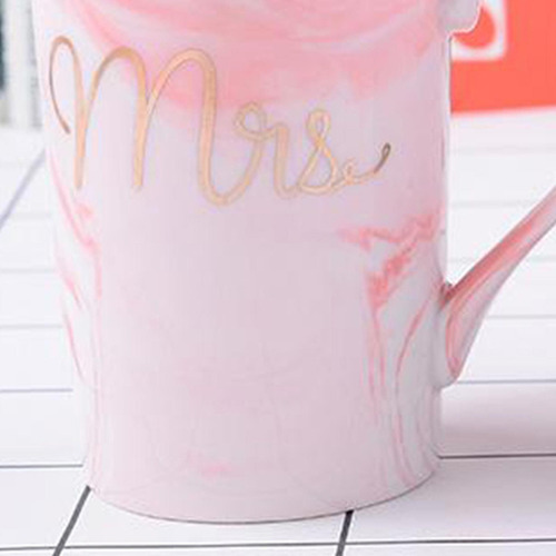 For Tazas De Café De Cerámica Flamencos Mango Para D118 Rosa