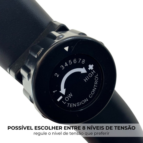 Bicicleta Ergométrica Horizontal Magnética Monitor Portátil