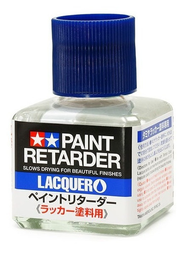 Modelismo Tamiya 40 Ml Lacquer Thinner Retarder 1/48 1/72