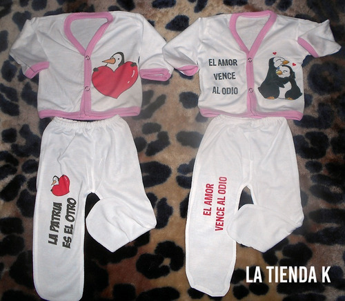 Imagen 5 de 7 de Batitas Y Ranitas Bebes Pinguinos Kirchneristas Peronistas