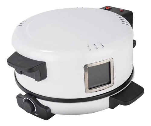 Máquina Elétrica Para Fazer Pizza, Forno Elétrico Branco
