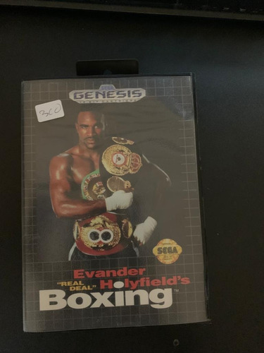 Evander Holyfield's Real Deal Boxing Sega Genesis #1