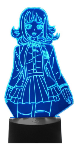 Danganronpa Luz De Noche Led Chiaki Nanami Lámpara Para Dorm