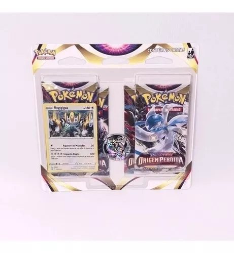 Blister Quadruplo Pokémon Ee11 Origem Perdida Regigigas em