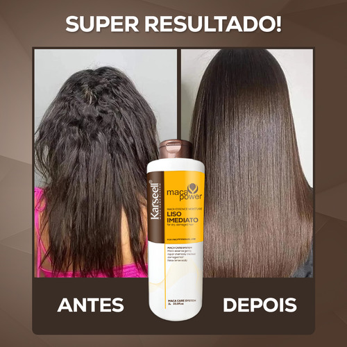 Kit Karseell Collagen Máscara E Progressiva Liso Imediato