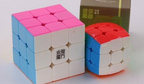 Cubo Magico 3x3 De Rubik 3x3x3 Yuxin Candy Redondeado